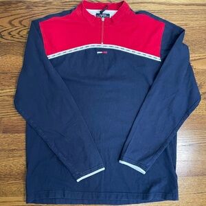 Vintage Tommy Hilfiger Tommy Jeans 1/4 Zip size Large-Classic style